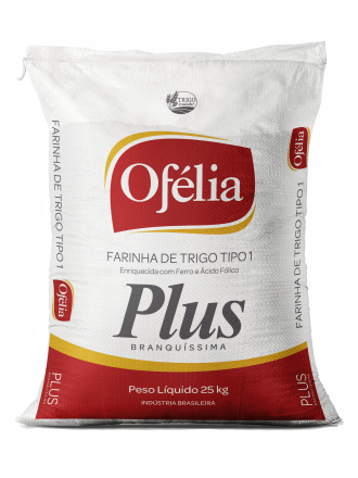 FARINHA DE TRIGO 25KG PLUS RÁFIA